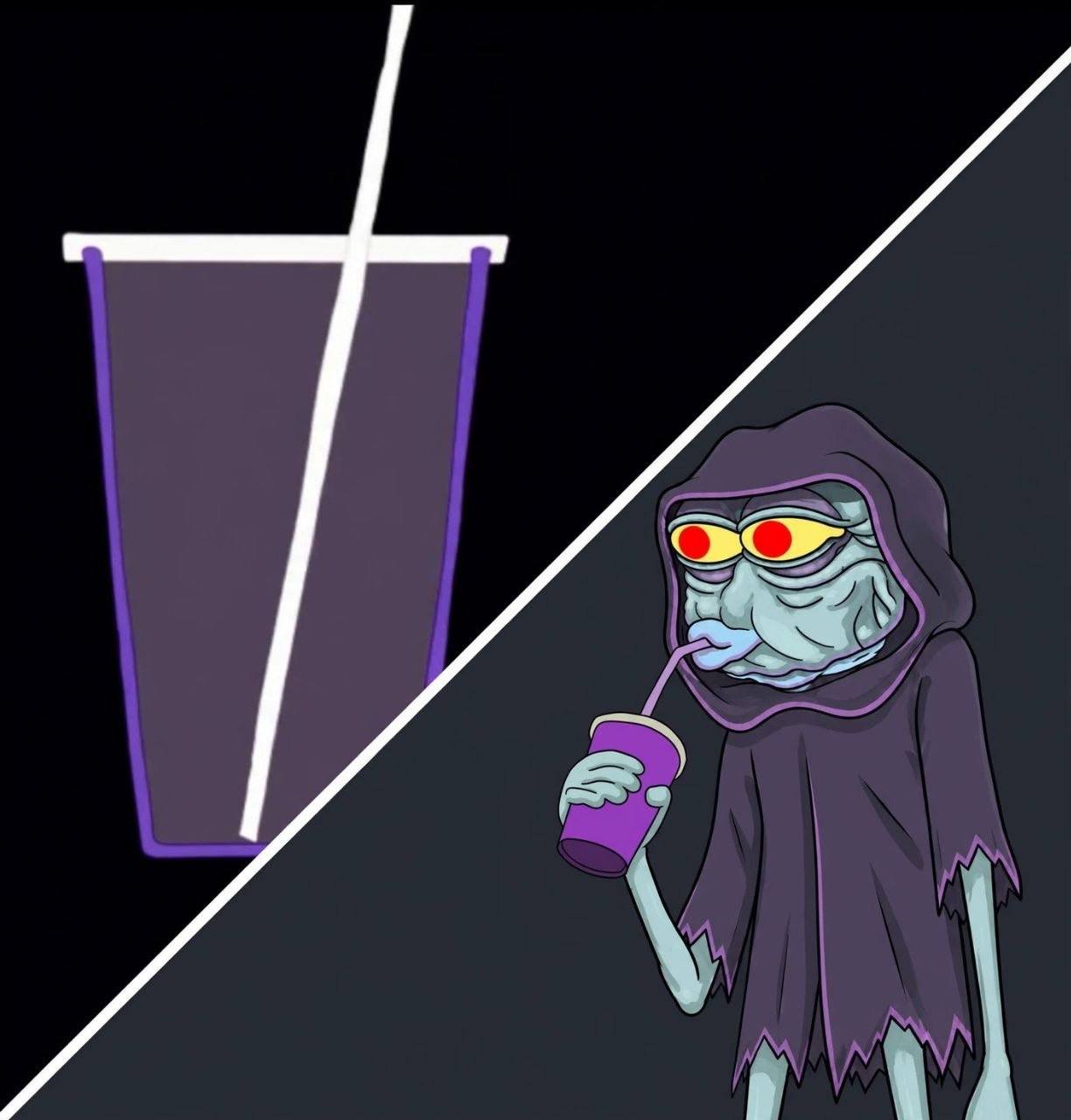 Dork Lord sips